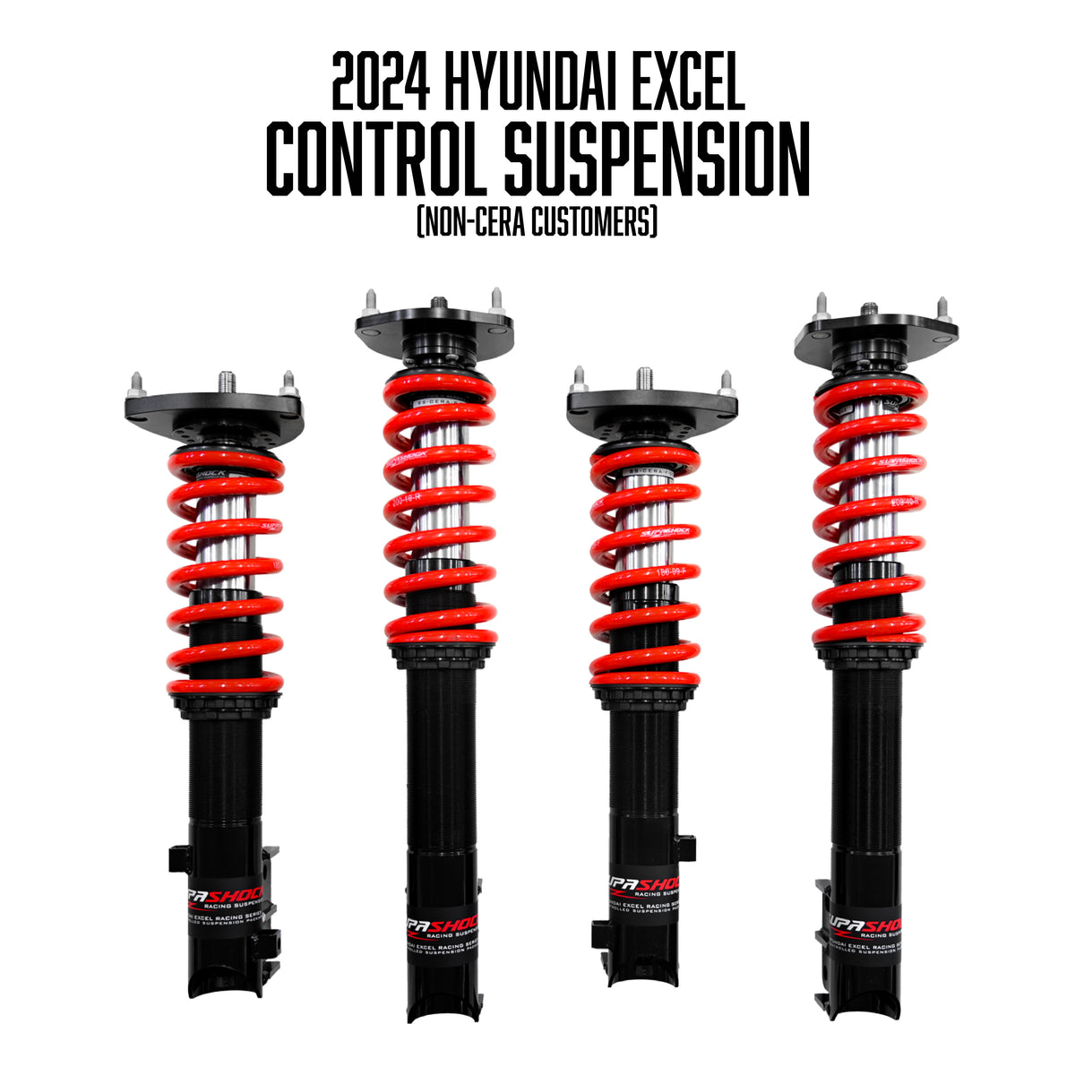Hyundai Excel Control Suspension Package Supashock Advanced Suspension